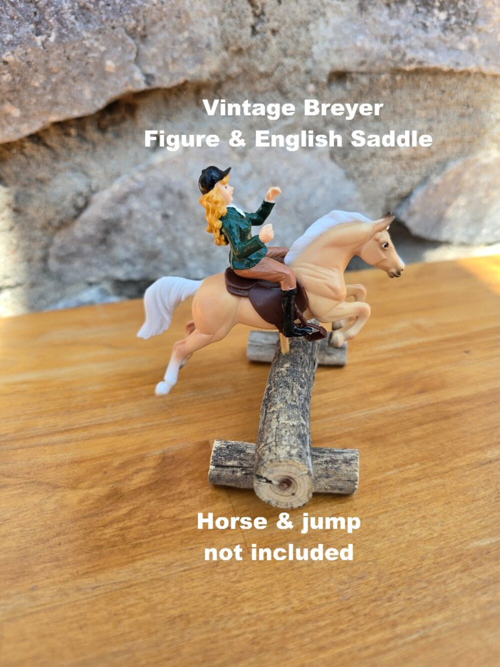 Breyer Stablemates English Rider & Saddle